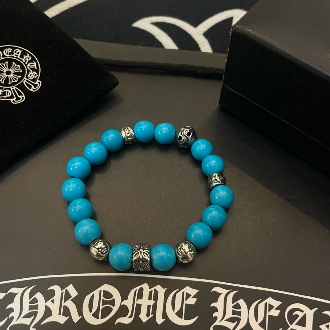 批 新款【专柜品质】Chrome Hearts克罗心 经典复古多元素手串手链 ，快手/ins/小红书热门
