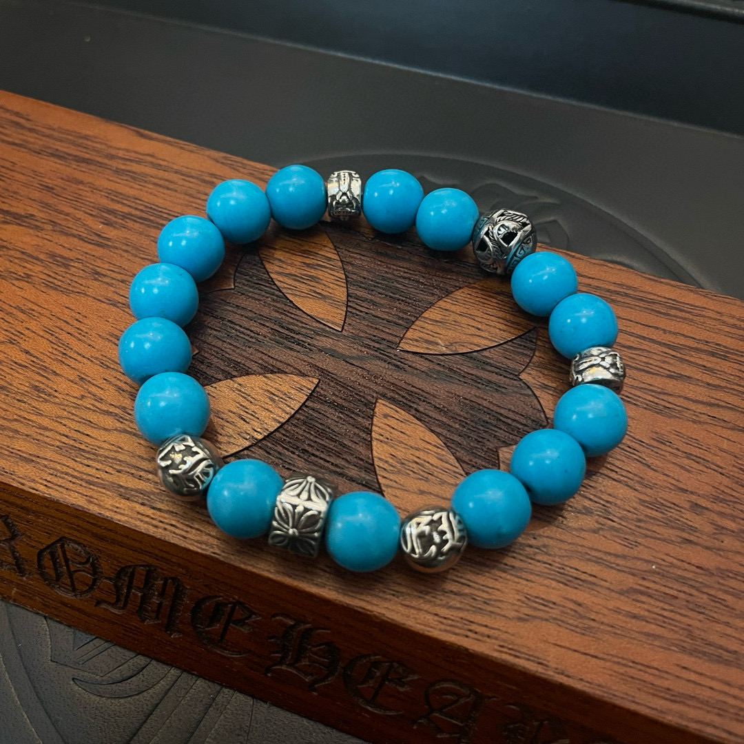 批 新款【专柜品质】Chrome Hearts克罗心 经典复古多元素手串手链 ，快手/ins/小红书热门