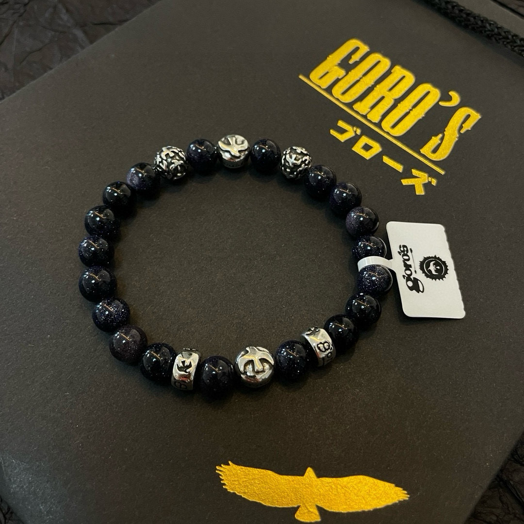 “Exclusive Handmade High-End Goro’s High Bridge Hand Chain: Master-Crafted Unisex Jewelry”