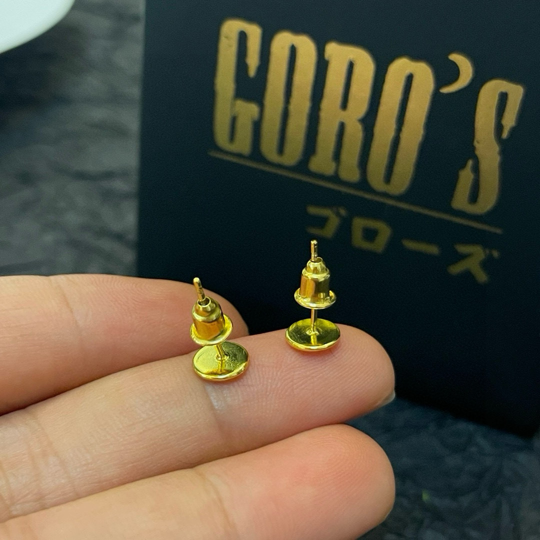  【新品上架】Goro’s高桥吾郎复古黄金色飞鸟耳钉，顶级版本 认准独家拍摄 主攻高端市场 绝对区别普