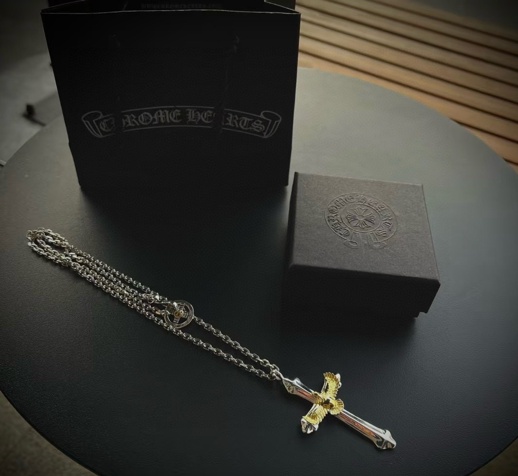 批 【新品上架】Goro’s高桥吾郎金色老鹰十字架吊坠，高桥经典竹节项链，顶级版本，认准独家拍摄，主攻高