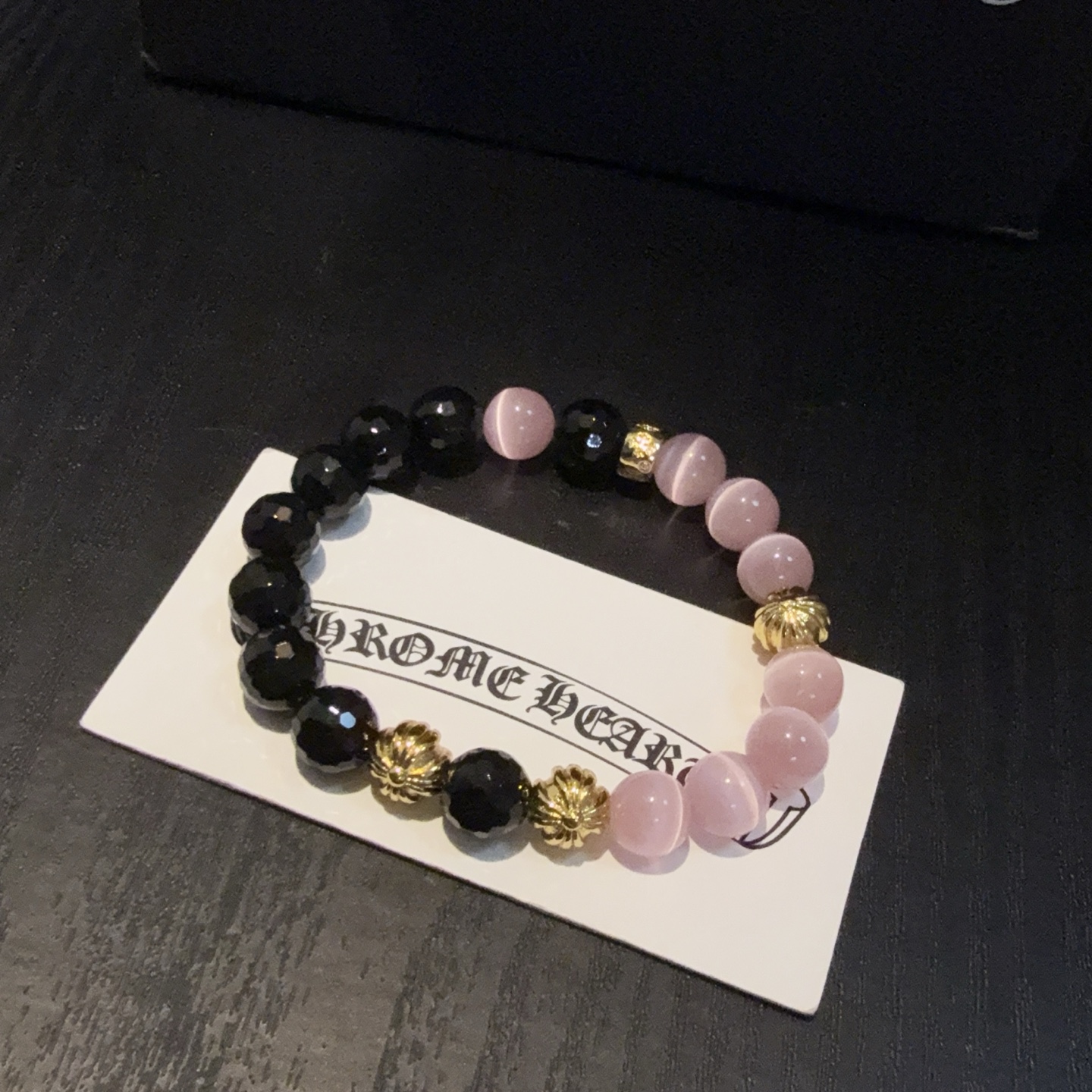 新款【专柜品质】Chrome Hearts克罗心 经典复古多元素手串手链 ，快手/ins/小红书热门，凹