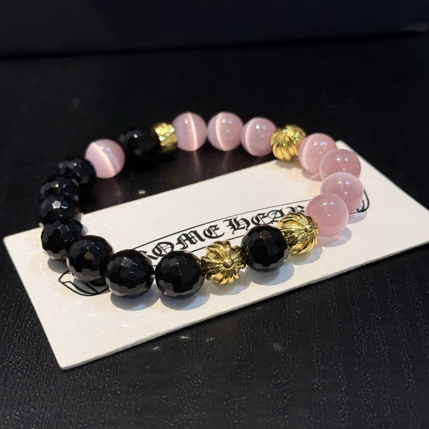 新款【专柜品质】Chrome Hearts克罗心 经典复古多元素手串手链 ，快手/ins/小红书热门，凹