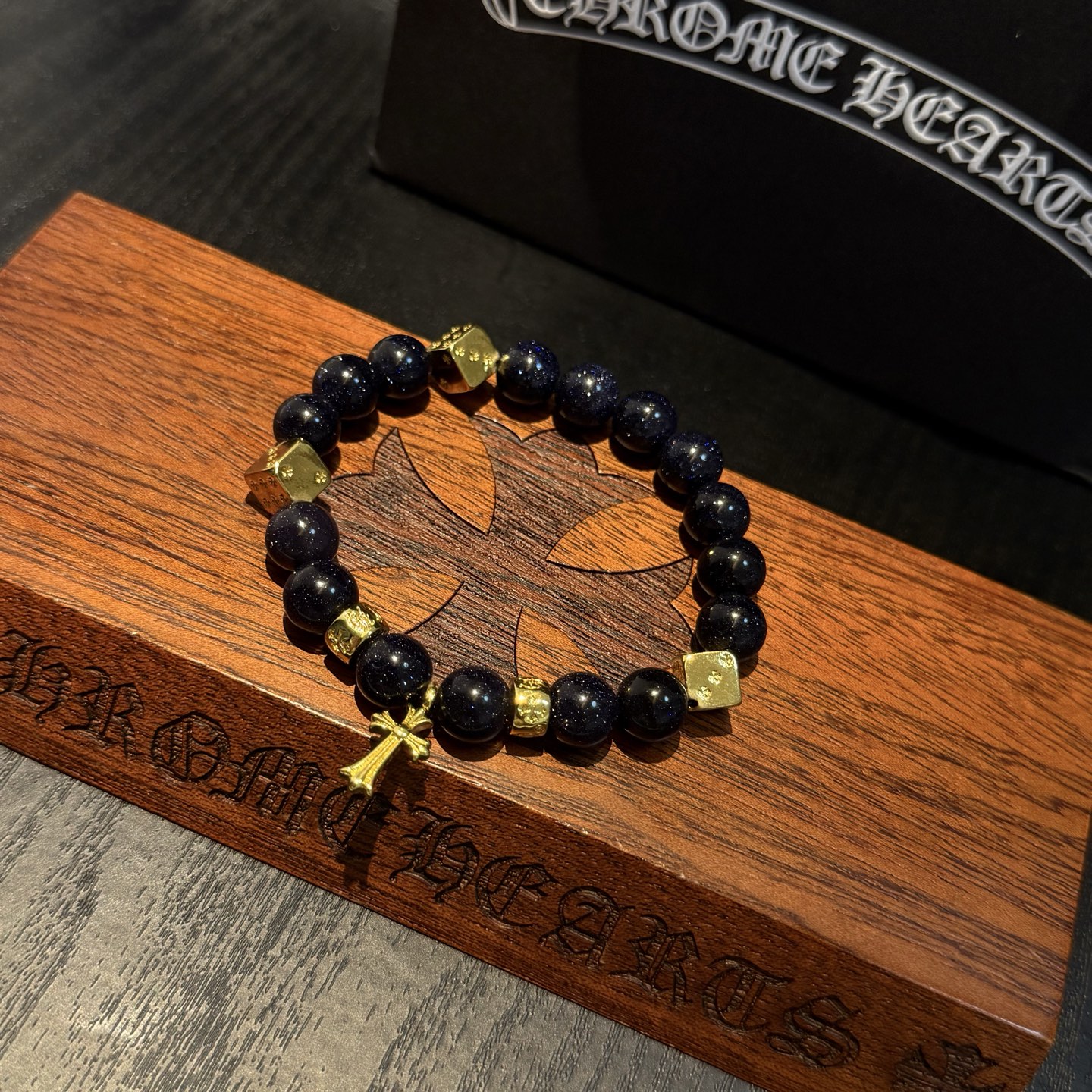 新款【专柜品质】Chrome Hearts克罗心 经典复古多元素手串手链 ，快手/ins/小红书热门，凹