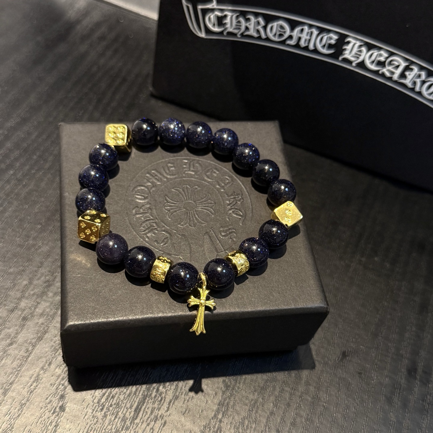 新款【专柜品质】Chrome Hearts克罗心 经典复古多元素手串手链 ，快手/ins/小红书热门，凹