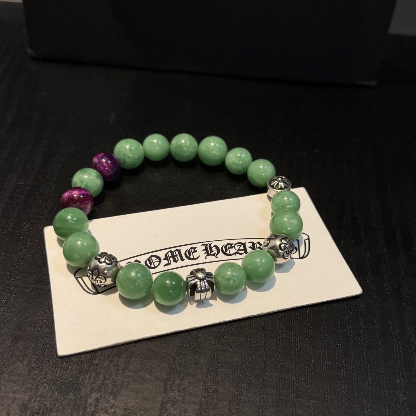 新款【专柜品质】Chrome Hearts克罗心 经典复古多元素手串手链 ，快手/ins/小红书热门，凹
