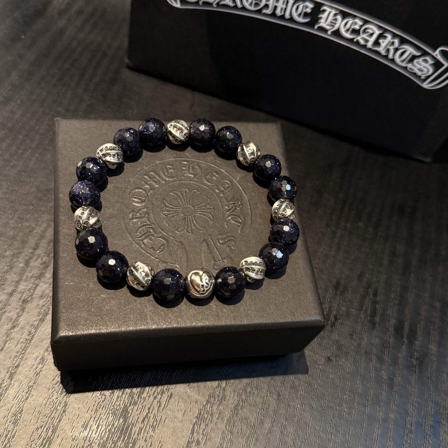 新款【专柜品质】Chrome Hearts克罗心 经典复古多元素手串手链 ，快手/ins/小红书热门，凹