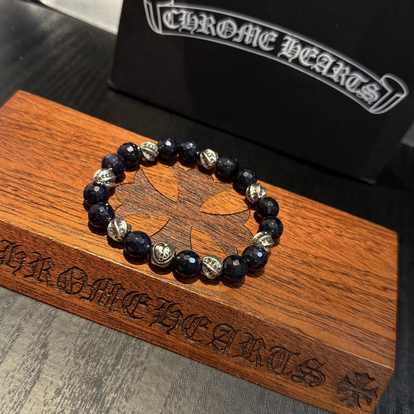 新款【专柜品质】Chrome Hearts克罗心 经典复古多元素手串手链 ，快手/ins/小红书热门，凹