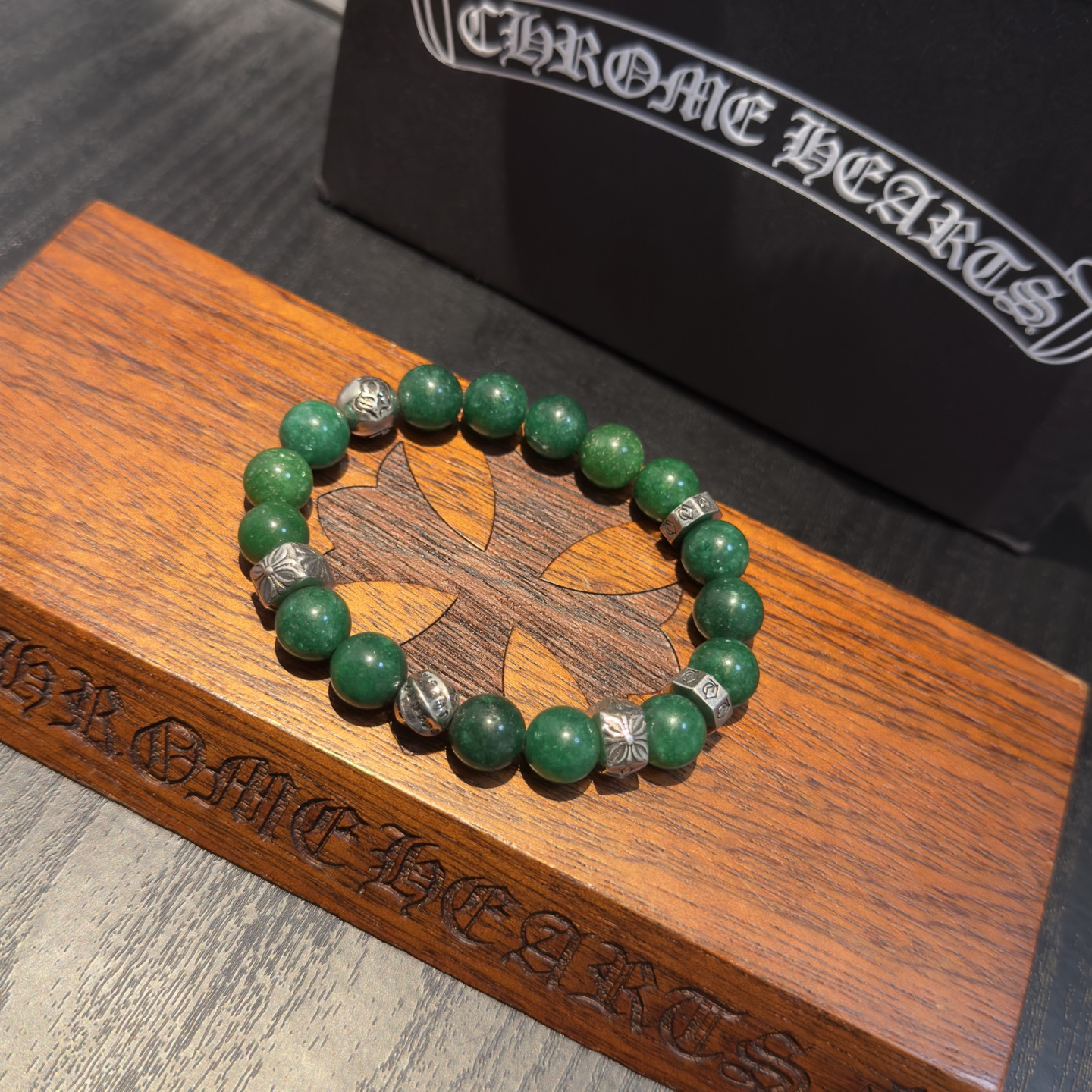 新款【专柜品质】Chrome Hearts克罗心 经典复古多元素手串手链 ，快手/ins/小红书热门，凹