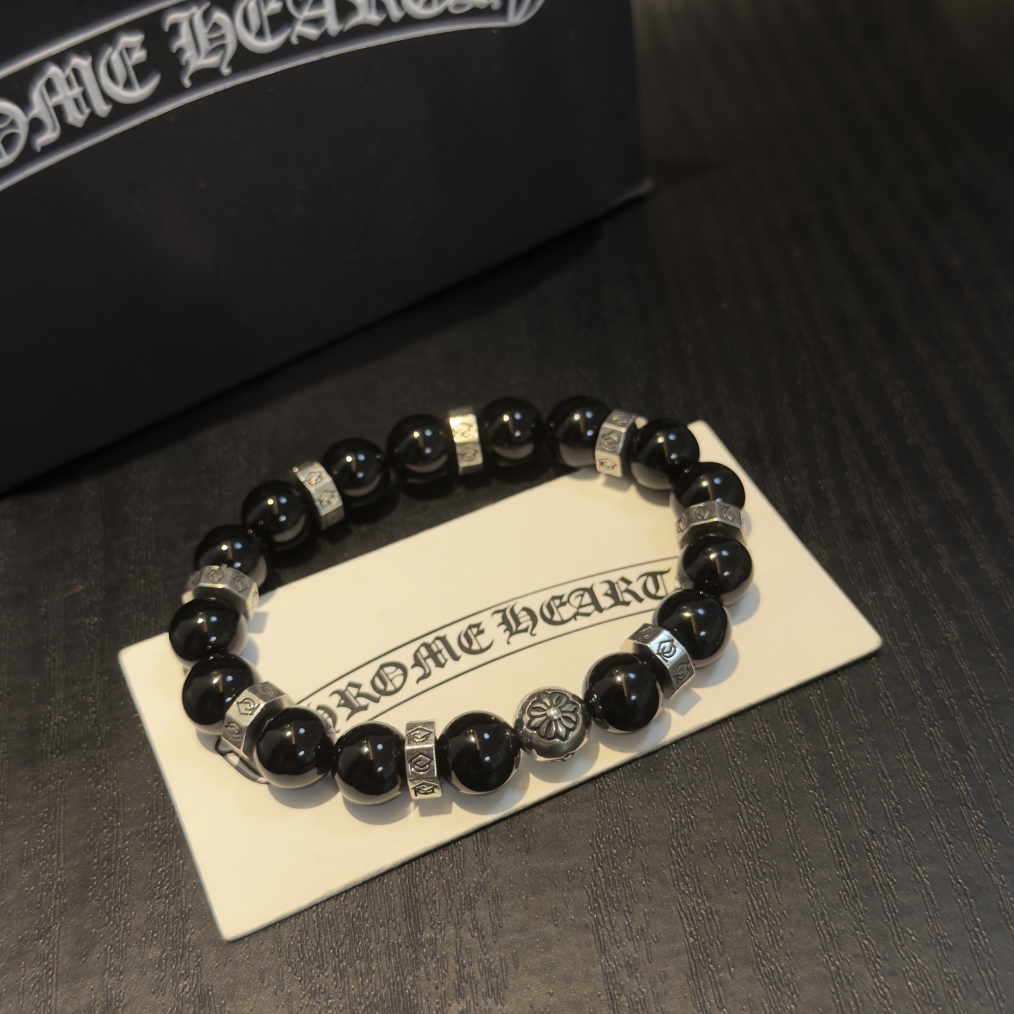 新款【专柜品质】Chrome Hearts克罗心 经典复古多元素手串手链 ，快手/ins/小红书热门，凹