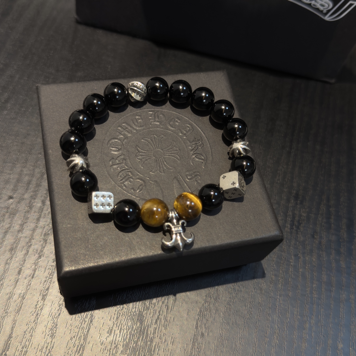 新款【专柜品质】Chrome Hearts克罗心 经典复古多元素手串手链 ，快手/ins/小红书热门，凹