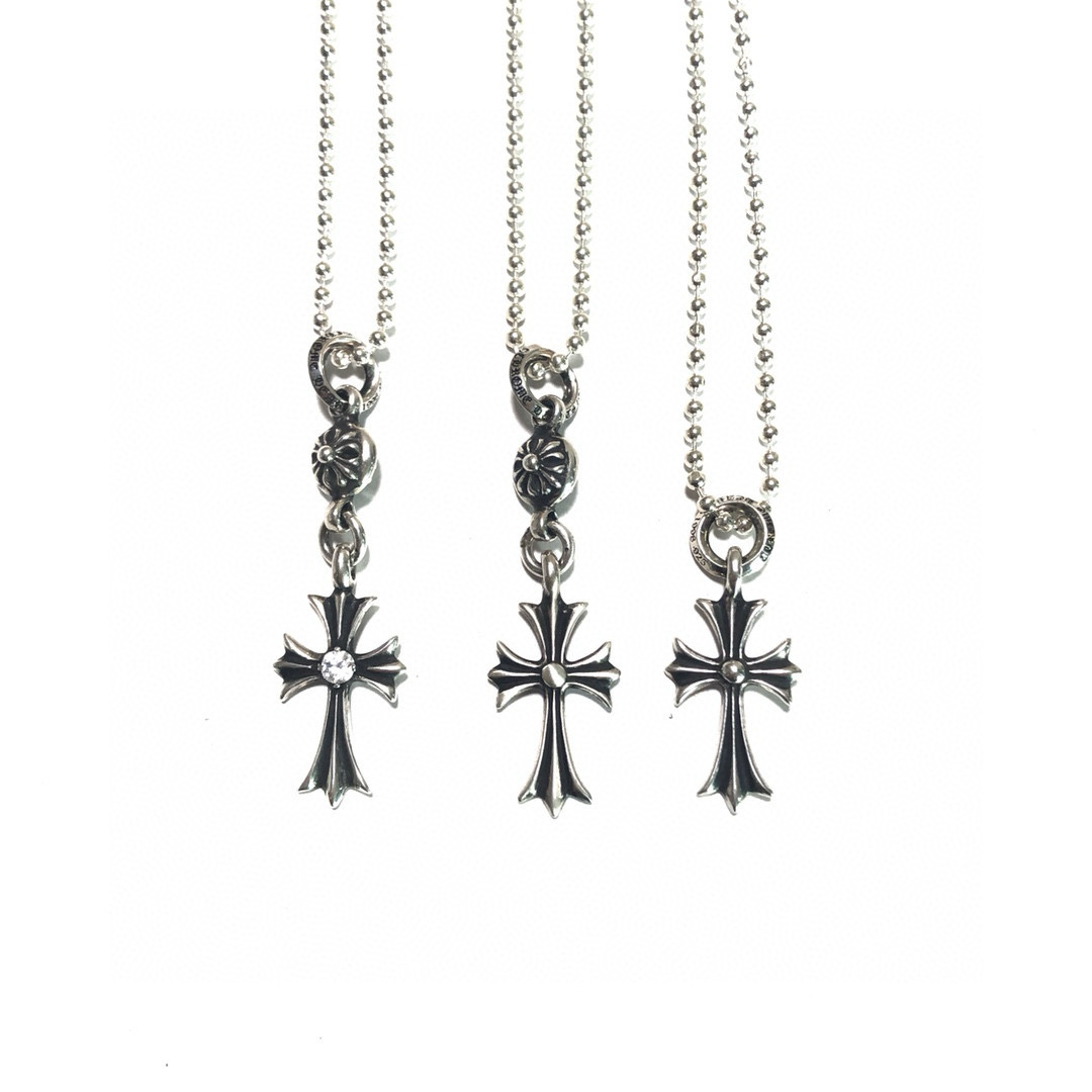 NO:380396,Croxin classic cross bead chain three most classic necklaces, basically all introductory styles, jewelry quality, chrome hearts, necklace19860909克罗心经典十字吊珠链 三款 最最最经典的一款项链 基本都是入门款,饰品精品,chrome hearts,necklace,Jewelry