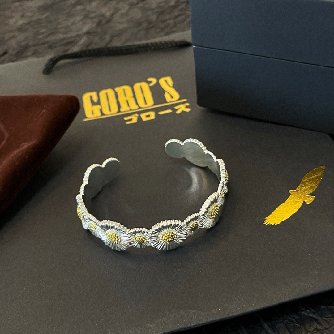 Goro's 新品上架Goro’s高桥吾郎雏菊开口手镯