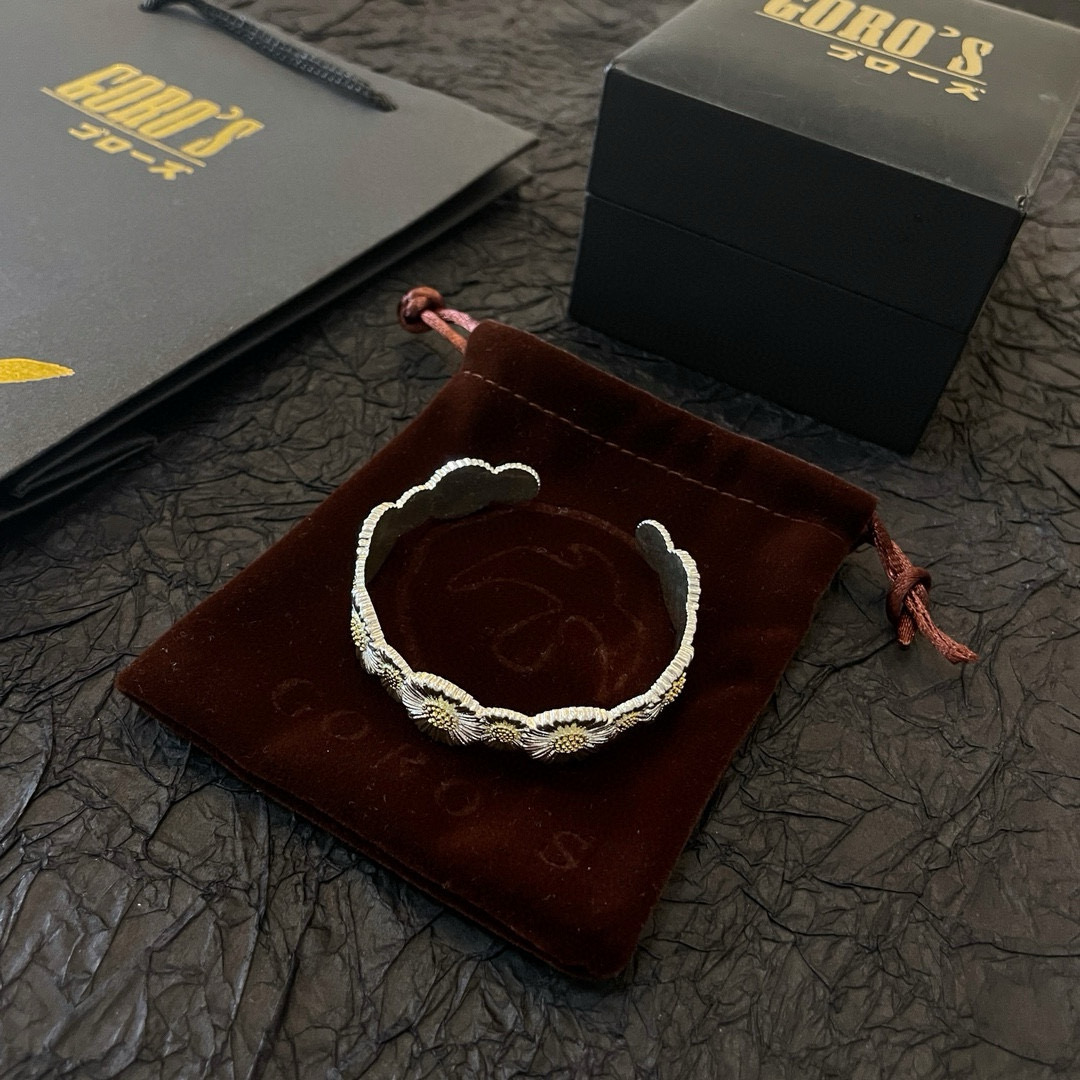 Goro's 新品上架Goro’s高桥吾郎雏菊开口手镯