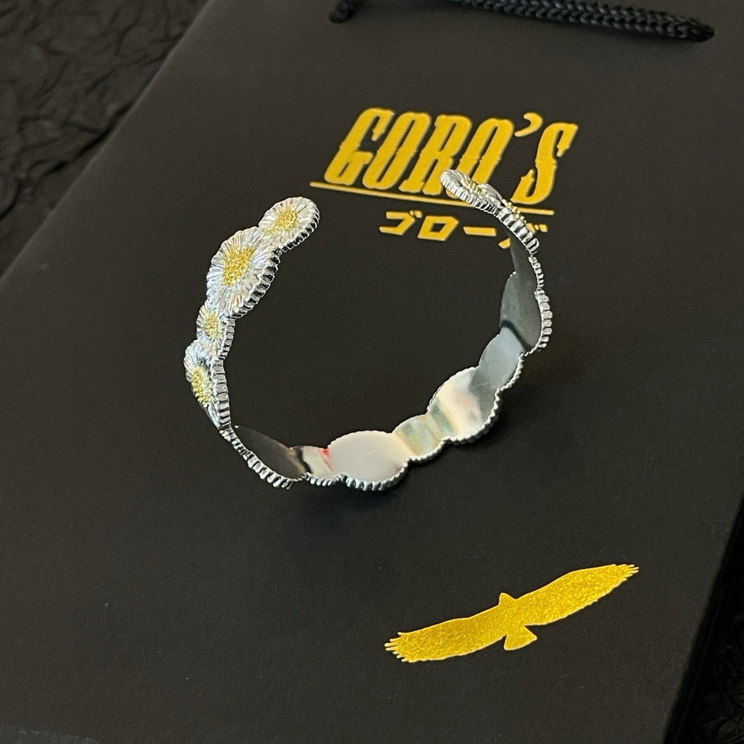 Goro's 新品上架Goro’s高桥吾郎雏菊开口手镯