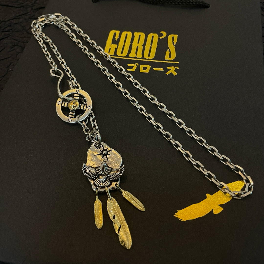 Goro's 新品上架Goro’s高桥吾郎老鹰羽毛项链