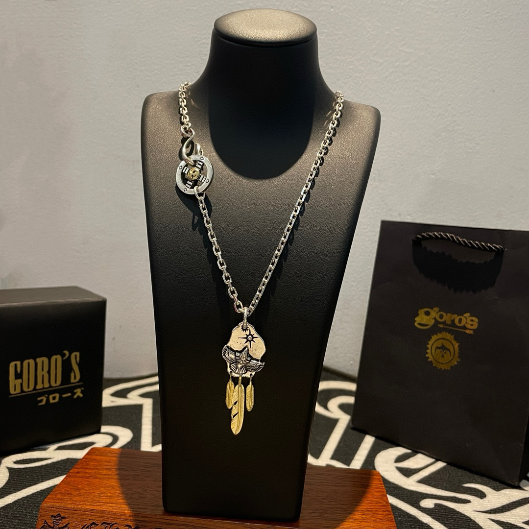 Goro's 新品上架Goro’s高桥吾郎老鹰羽毛项链