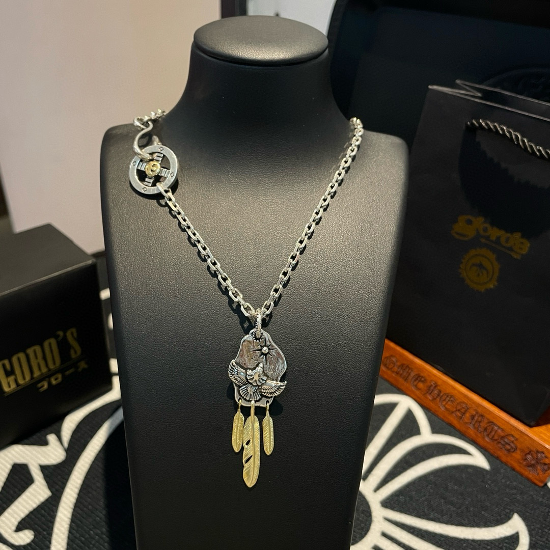Goro's 新品上架Goro’s高桥吾郎老鹰羽毛项链