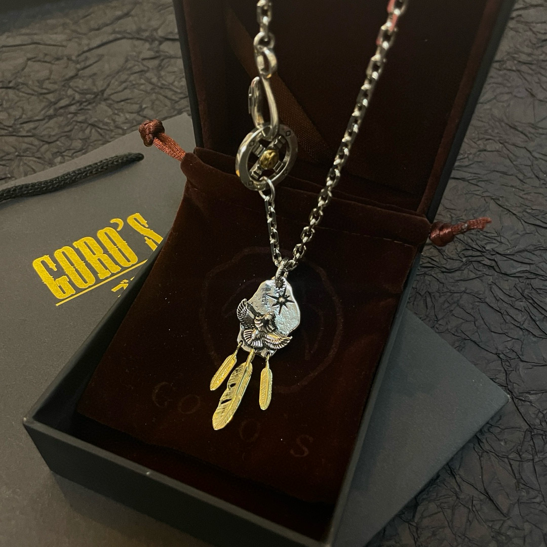 Goro's 新品上架Goro’s高桥吾郎老鹰羽毛项链