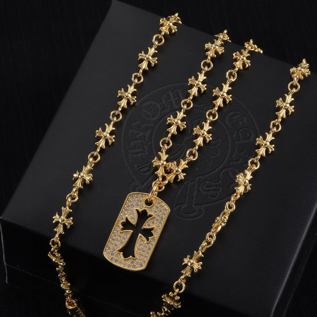 NO:543055,Chrome Hearts Croheart necklace, jewelry boutique, chrome hearts, chrome hearts, necklace19860909Chrome Hearts 克罗心项链,饰品精品,chrome hearts,chrome hearts,necklace,Jewelry