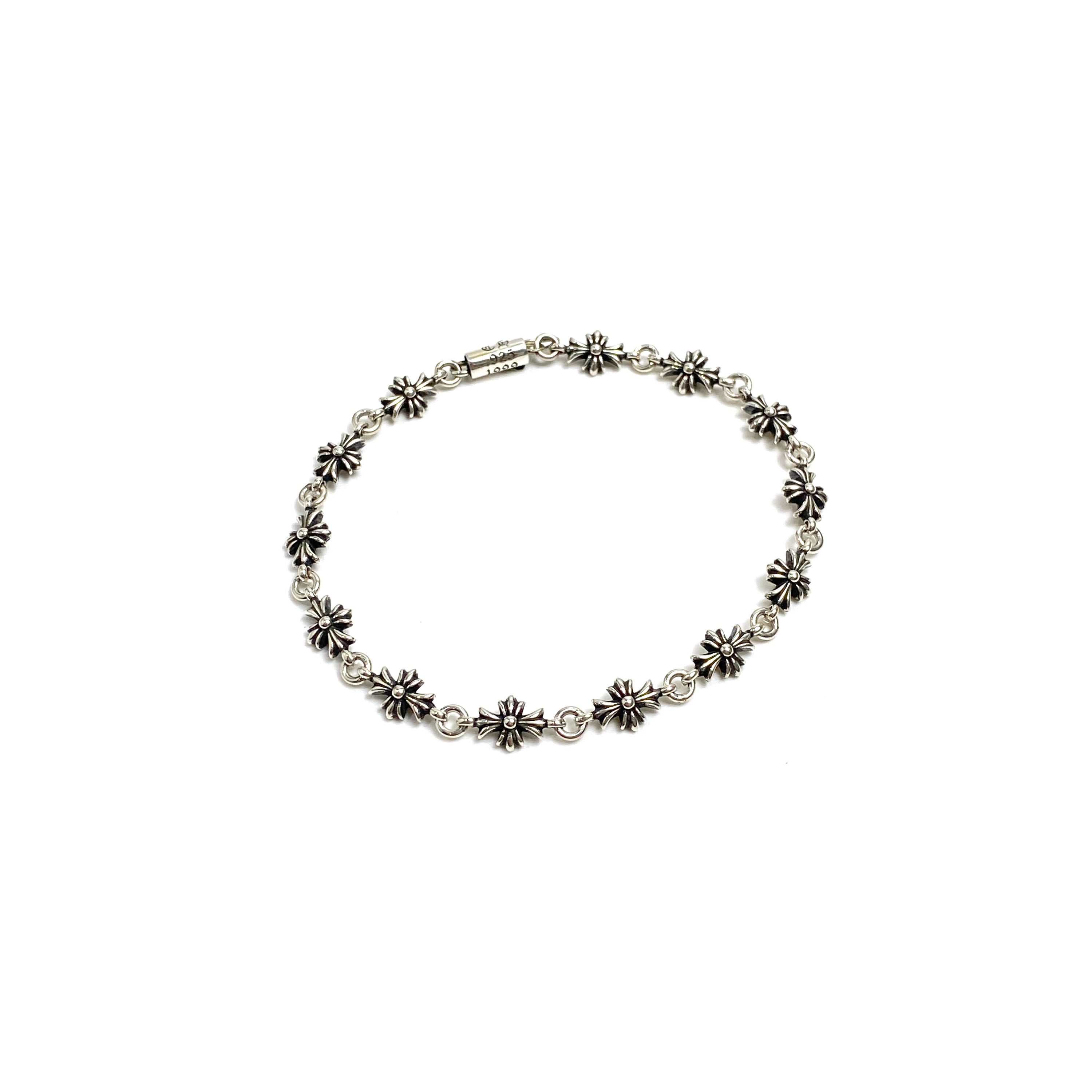 NO:575791,Chrome Hearts TinyE thin cross cross flower bracelet, jewelry boutique, chrome hearts, chrome hearts, bracelet19860909Chrome Hearts克罗心 TinyE 细十字 十字花手链,饰品精品,chrome hearts,chrome hearts,bracelet,Jewelry