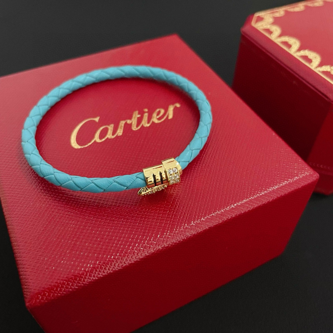 Cartier 卡地亚钉子镶钻手镯 明星 小红书抖音