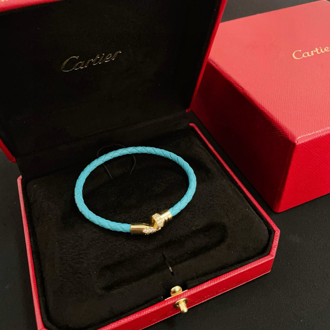Cartier 卡地亚钉子镶钻手镯 明星 小红书抖音