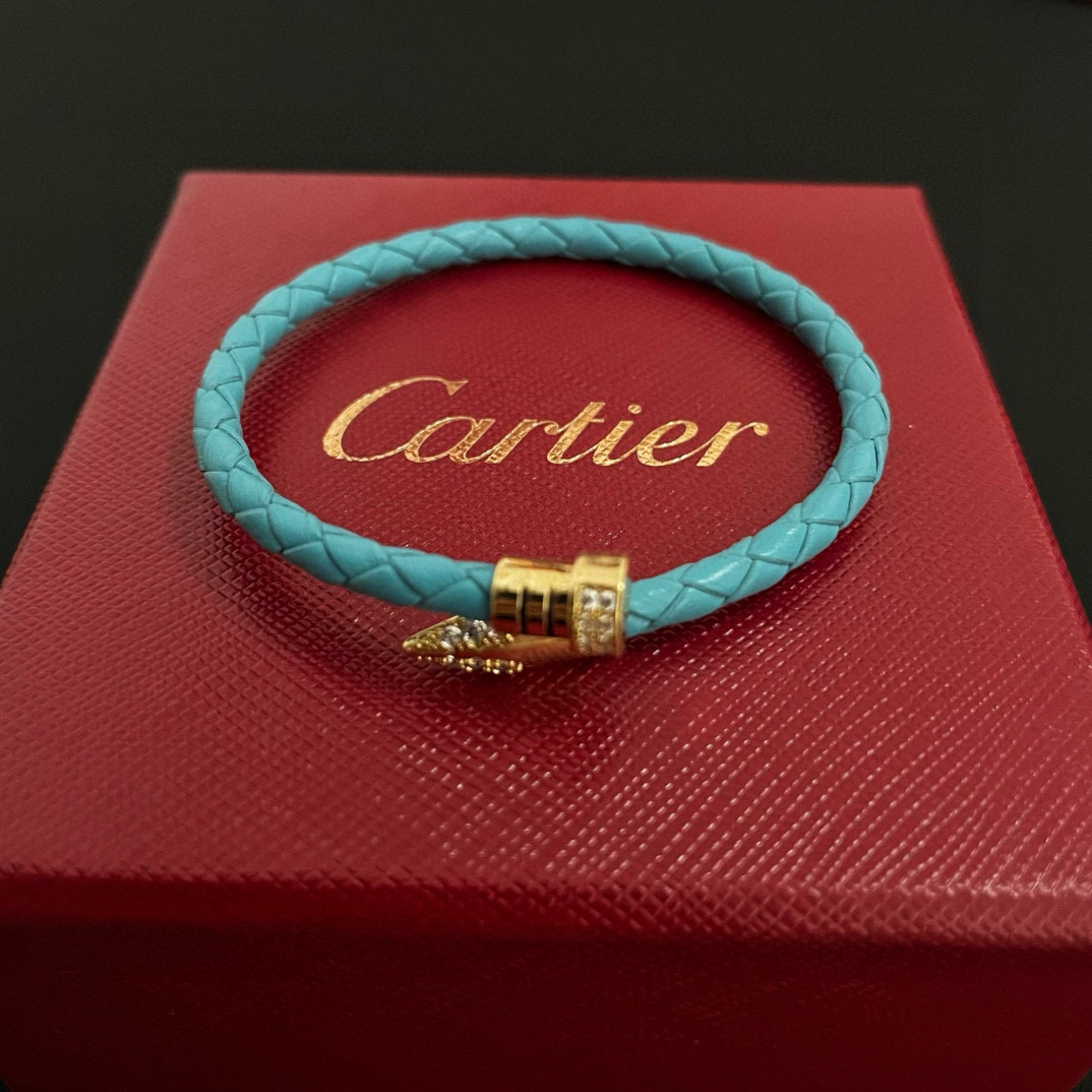 Cartier 卡地亚钉子镶钻手镯 明星 小红书抖音
