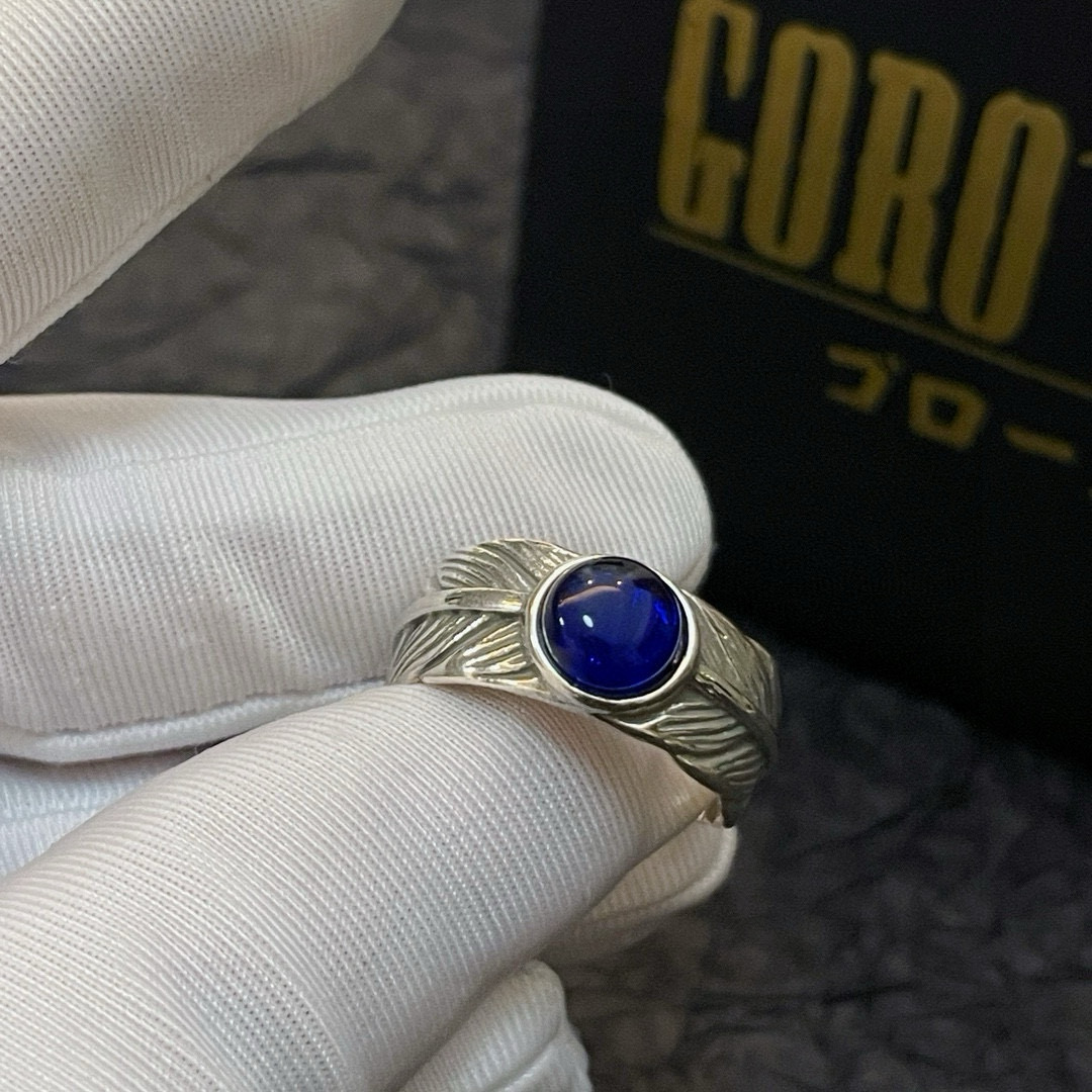 批💰120  【新品上架】Goro’s高桥吾郎羽毛开口戒指，顶级版本 认准独家拍摄 主攻高端市场 绝对区别普通版本！图片产品细节与ZP一致！原版制作工艺 精工品质 纯手工打造 ～正品开模💝潮流时尚必备 男女均可佩戴 情侣款同款 摇滚朋克泰银风格 复古元素 潮流百搭 官网同款❤️