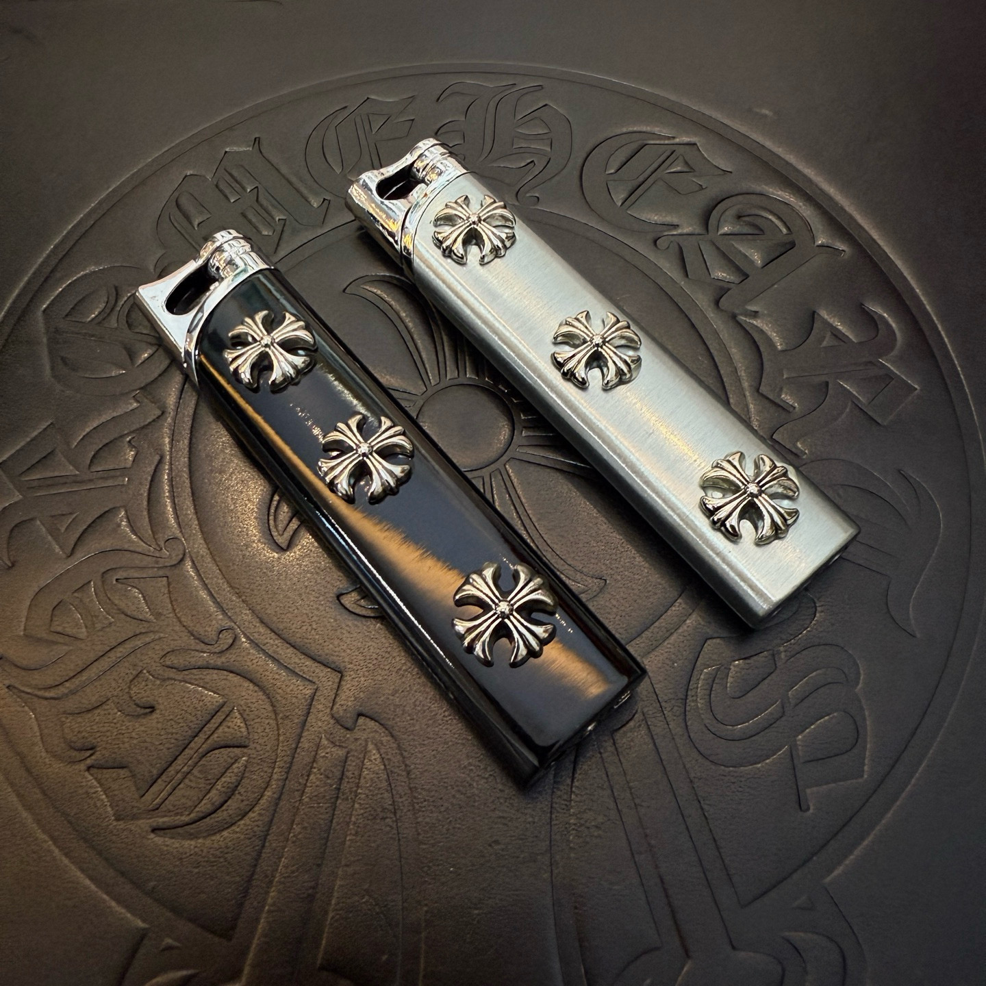 NO:641836,[Counter quality] Chrome Hearts lighters. Silver, black, fine jewelry, chrome hearts, chrome hearts19860909【专柜品质】Chrome Hearts克罗心打火机.银色,黑色,饰品精品,chrome hearts,chrome hearts,Jewelry