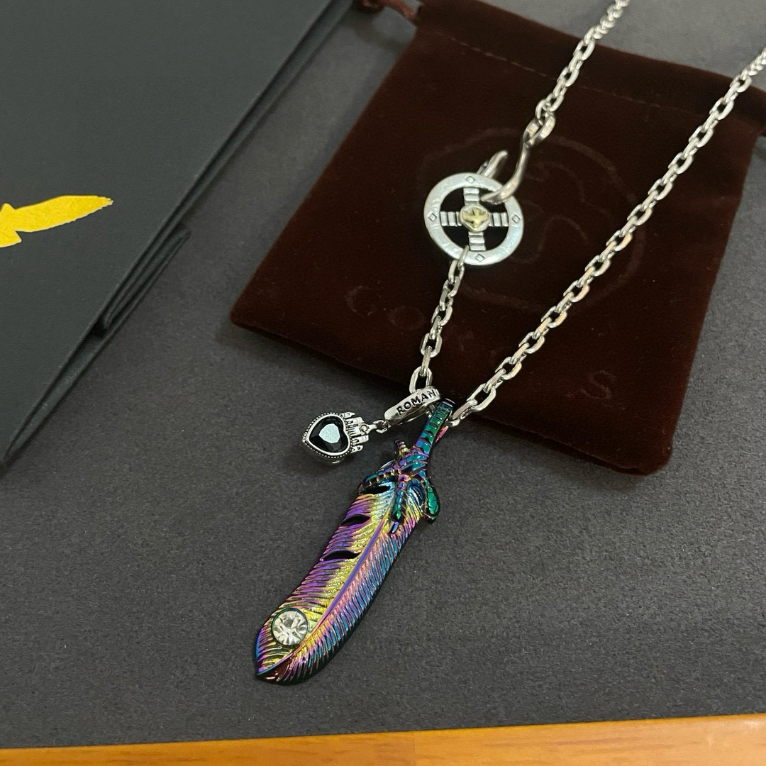 Goro's 新品上架Goro’s高桥吾郎羽毛吊坠