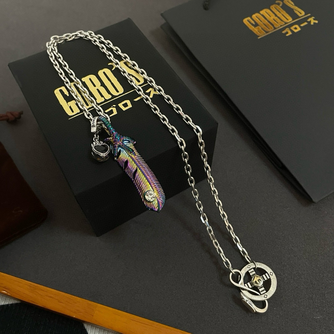 Goro's 新品上架Goro’s高桥吾郎羽毛吊坠