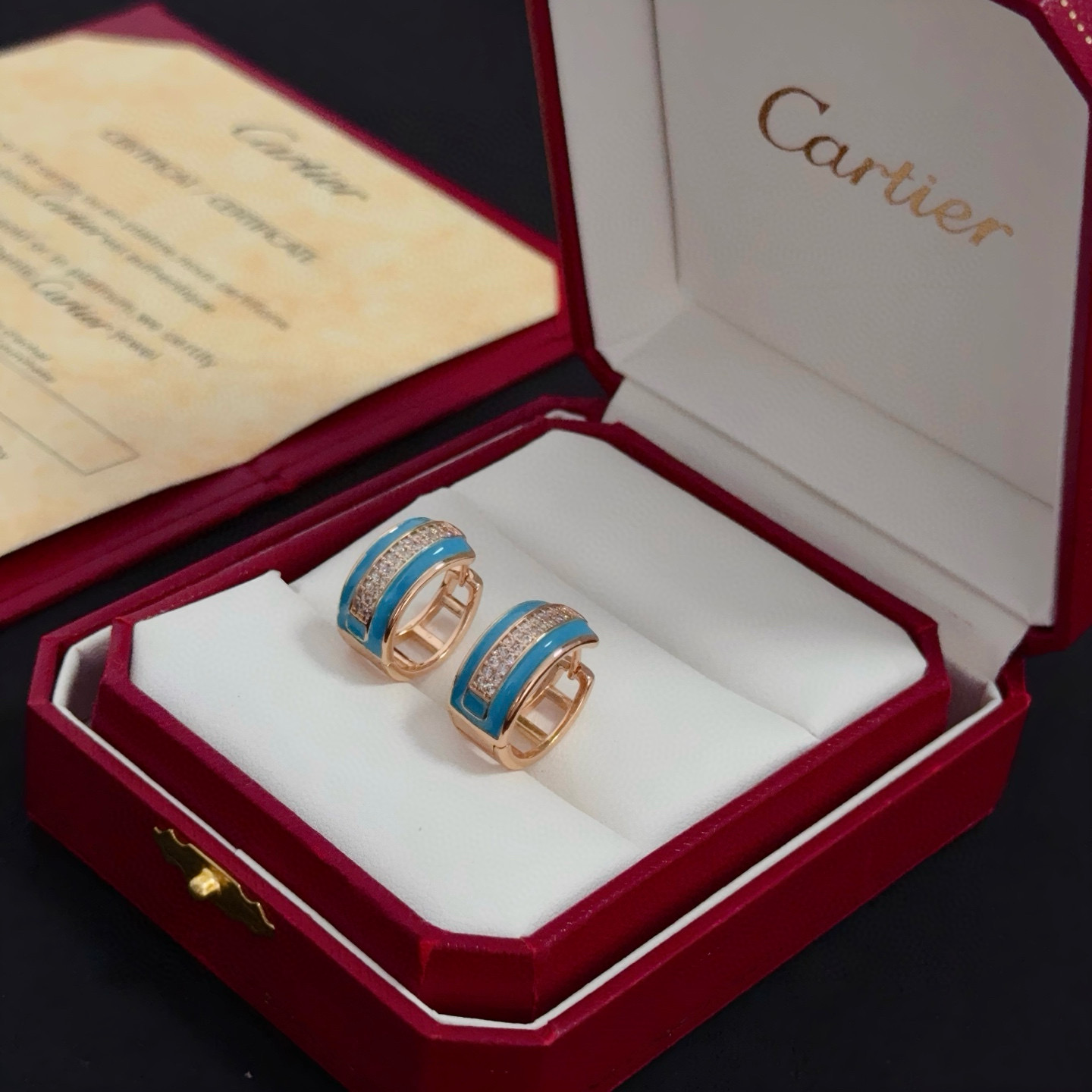 卡地亚 Cartier 高定典藏高定典雅奢华珠宝首饰项链手链戒指 #B26422D9 2