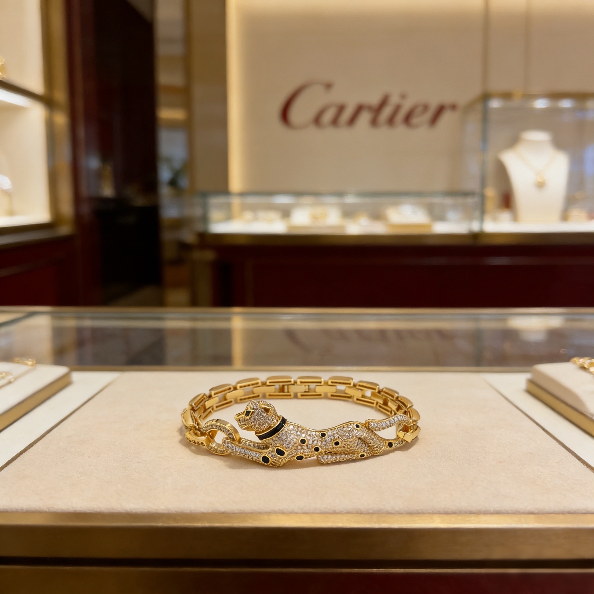 NO:725141,Cartier diamond-encrusted cheetah bracelet, high-end customized version, diamond-encrusted craftsmanship, V-gold material, classic and fashionable style, using sharp lines to reconstruct the aesthetics of love!  Breaking the rules, the diamond-encrusted design actually achieves the ceiling of high-end sense - no need for flashy accumulation, love should be as pure as ever. Cartier is loved by many celebrities and Internet celebrities. The Leopard series bracelet is absolutely an eternal classic, and it is not limited to men and women, and there is no age limit!  Wear it and you will be the center of attention!  , jewelry boutique,cartier,bracelet,bracelet19860909卡地亚镶钻猎豹手链 高端定制版本 镶嵌钻工艺 V金材质 经典而时尚风格 用凌厉线条重构爱情美学！打破常规,镶嵌钻设计反而成就高级感天花板——无需浮华堆砌,爱本应纯粹如初 卡地亚受众多明星网红的爱戴 豹子系列手镯 绝对是永恒经典 而且男女不限 年龄不限 ！戴上它你就是焦点！,饰品精品,cartier,bracelet,bracelet,Jewelry