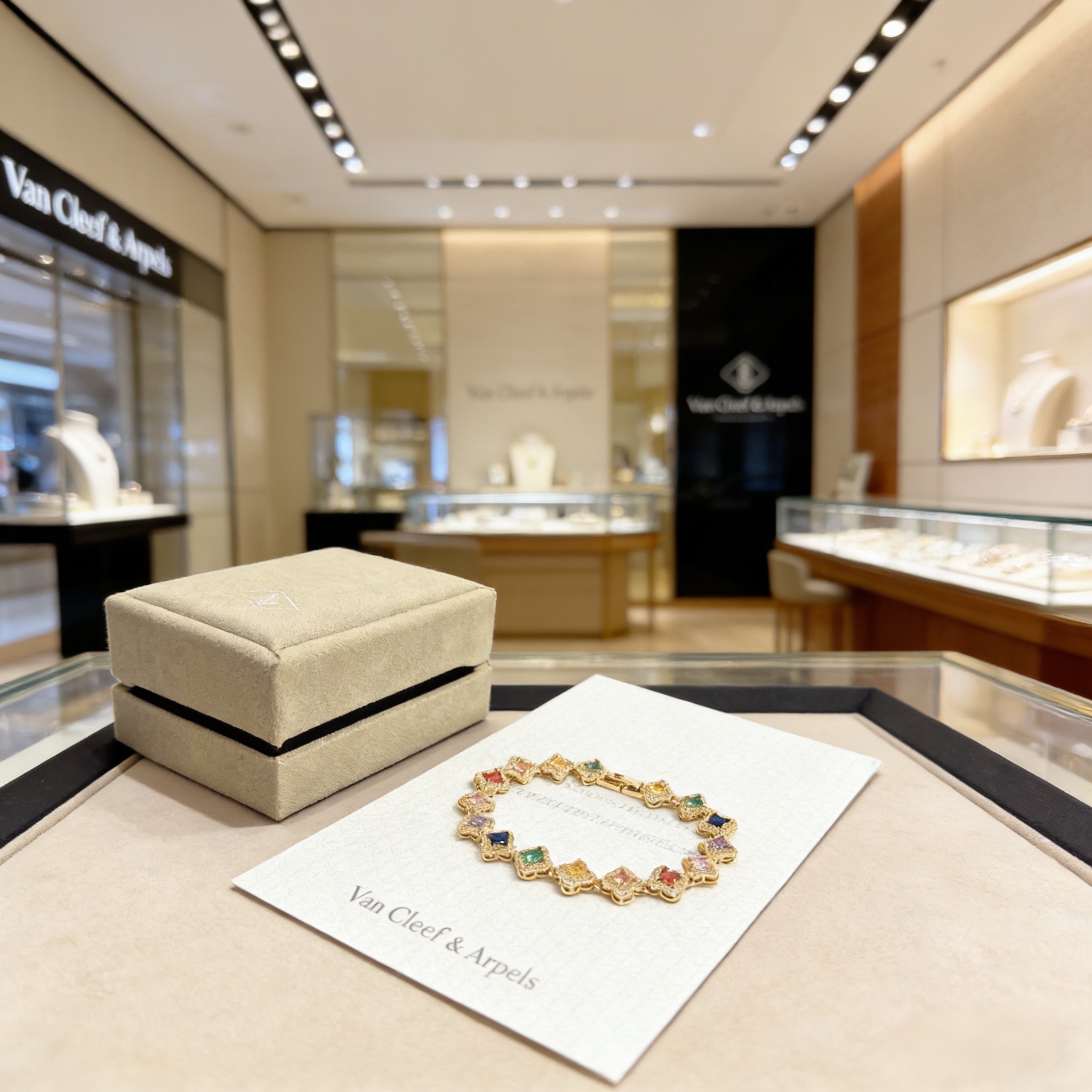 〔精工原版〕爆款 VCA四叶草🍀梵克雅宝手链 V金等级 经典之作 官网同款 时尚潮流 采用多层次金属雕刻