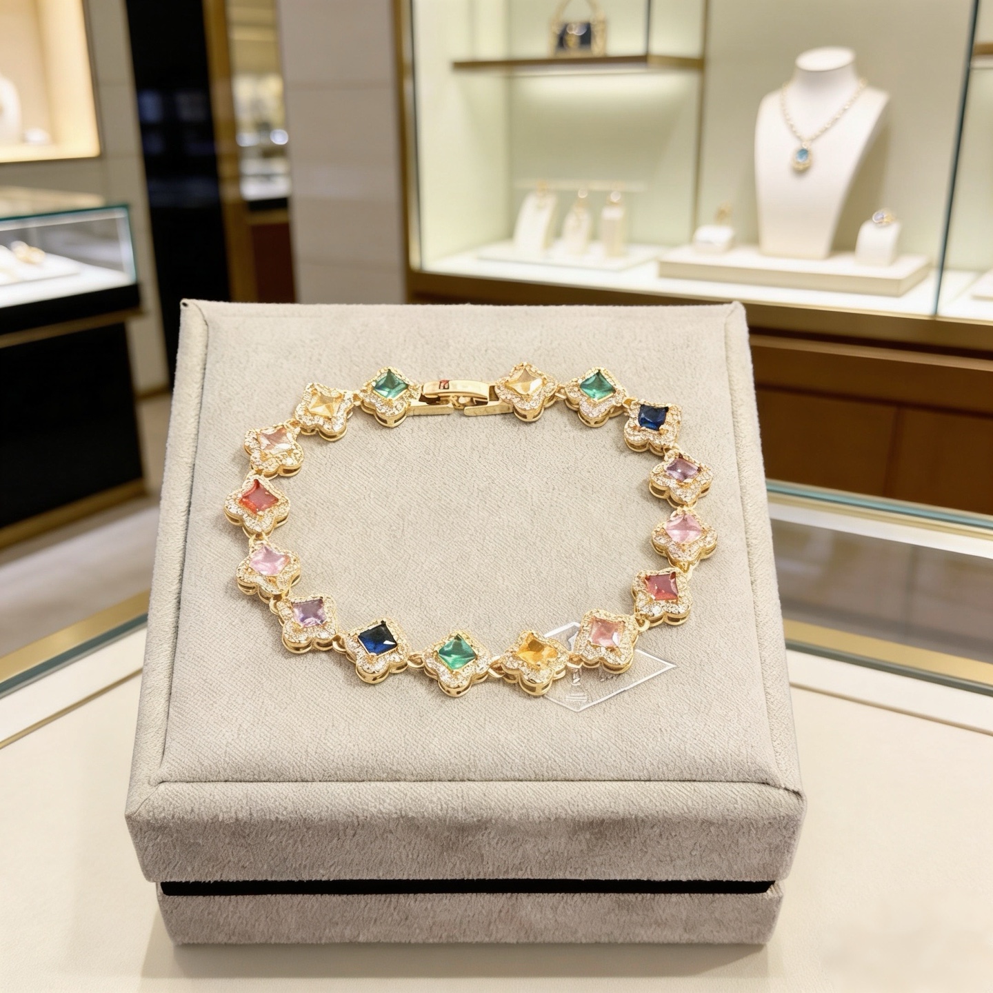 〔精工原版〕爆款 VCA四叶草🍀梵克雅宝手链 V金等级 经典之作 官网同款 时尚潮流 采用多层次金属雕刻