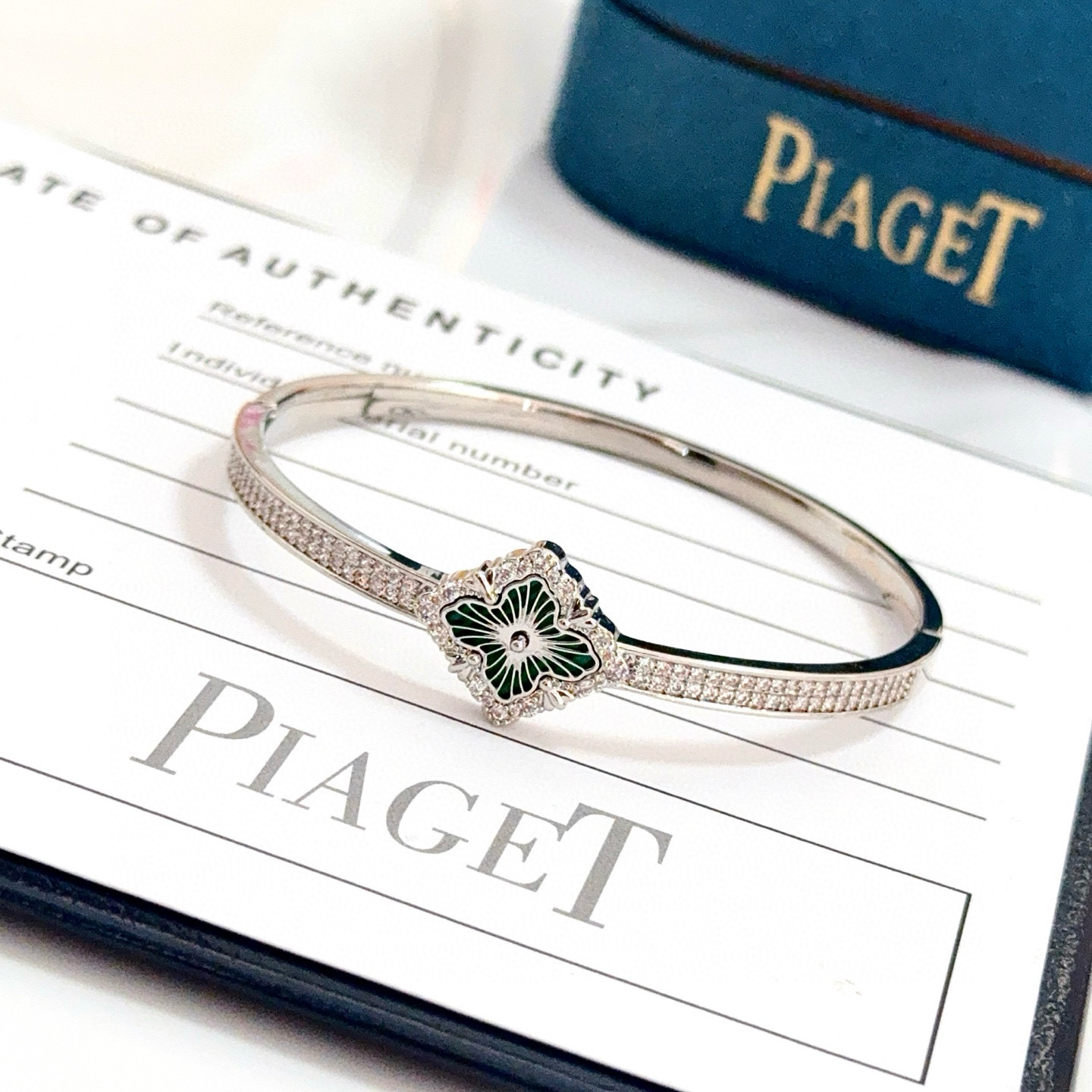 〔精工原版〕圣诞🎄爆款 VCA四叶草🍀梵克雅宝手镯 V金等级 经典之作 官网同款 时尚潮流 采用多层次金