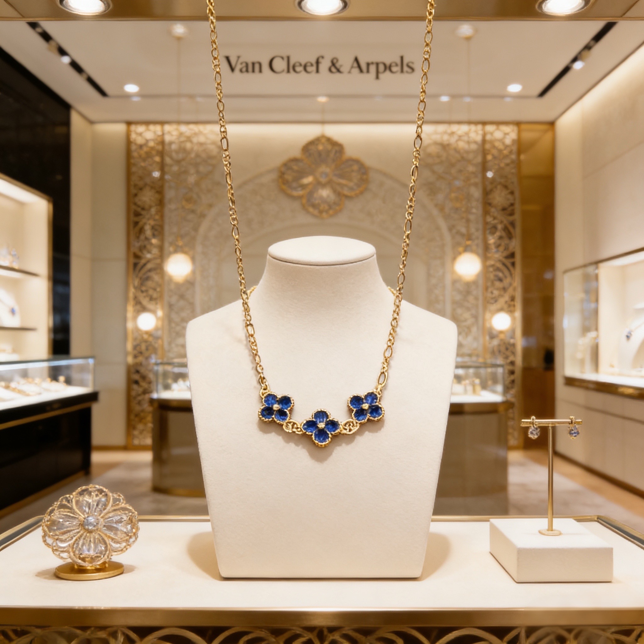 〔精工原版〕VCA四叶草🍀梵克雅🍛项链，经典之作 官网同款 时尚潮流 采用多层次金属雕刻设计 使花瓣更立