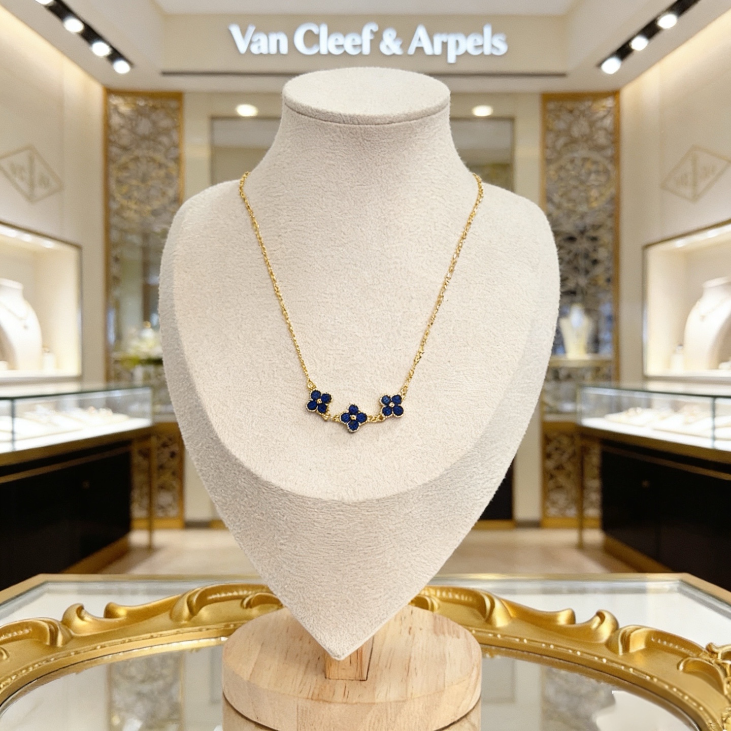 〔精工原版〕VCA四叶草🍀梵克雅🍛项链，经典之作 官网同款 时尚潮流 采用多层次金属雕刻设计 使花瓣更立