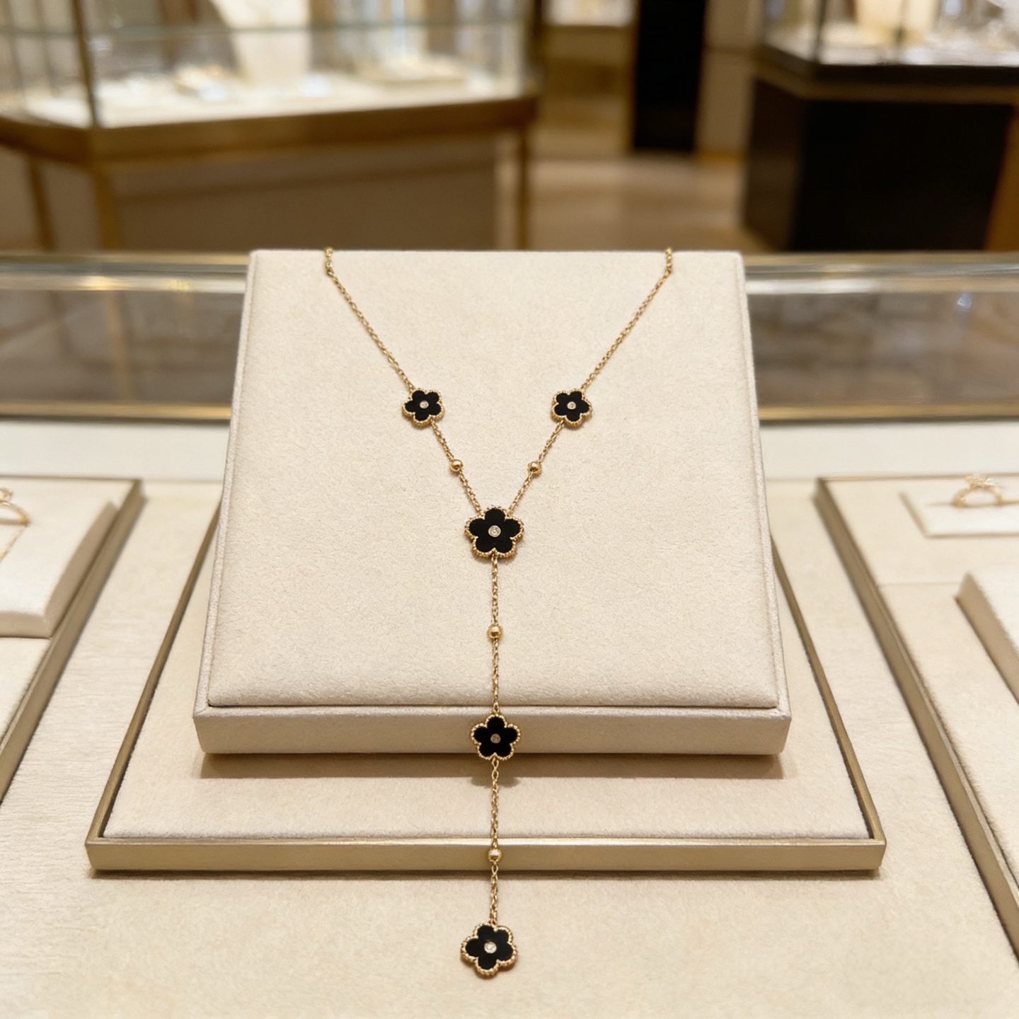 〔精工原版〕VCA四叶草🍀梵克雅🍛项链，经典之作 官网同款 时尚潮流 采用多层次金属雕刻设计 使花瓣更立