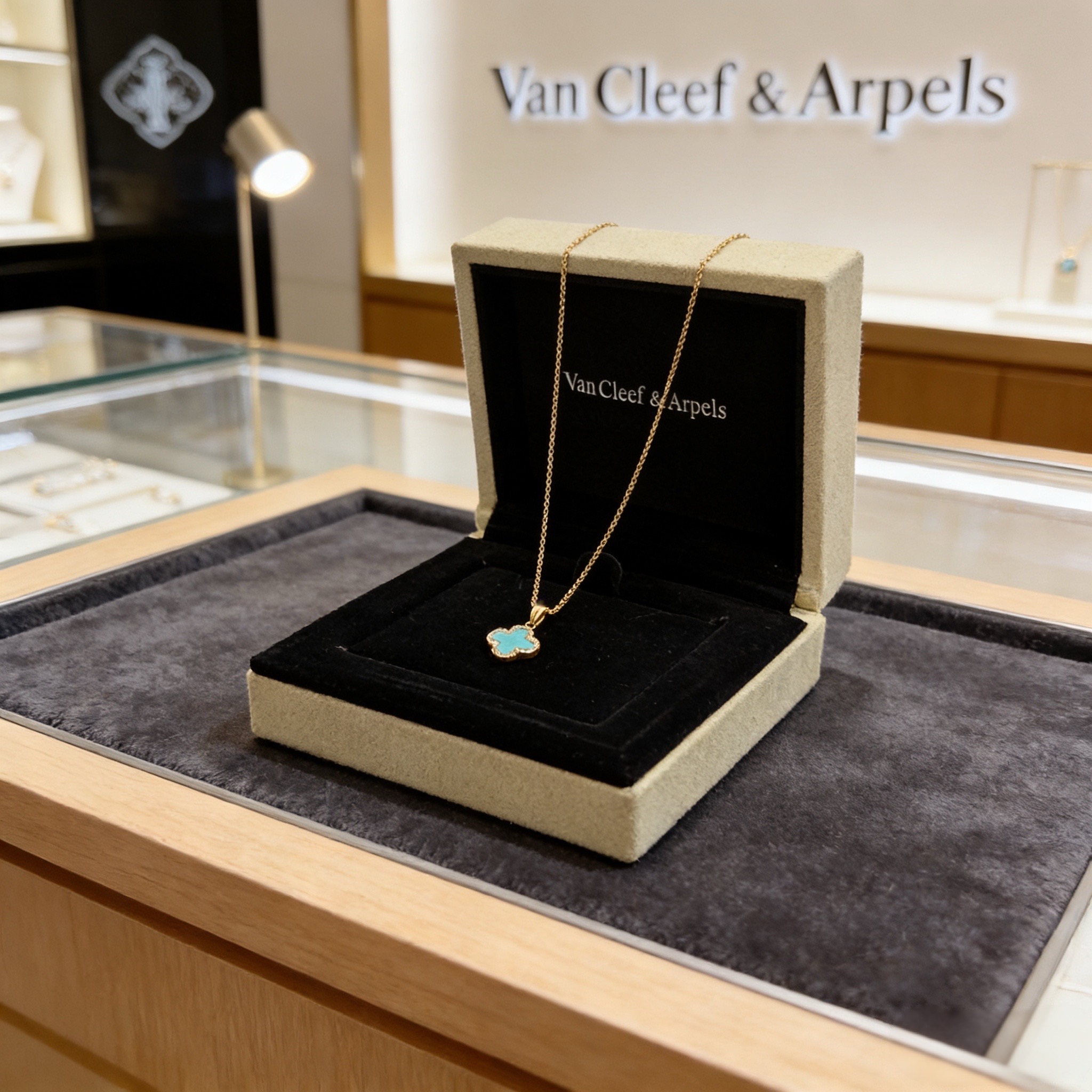 〔精工原版〕爆款 VCA四叶草🍀梵克雅宝项链 V金等级 经典之作 官网同款 时尚潮流 采用多层次金属雕刻