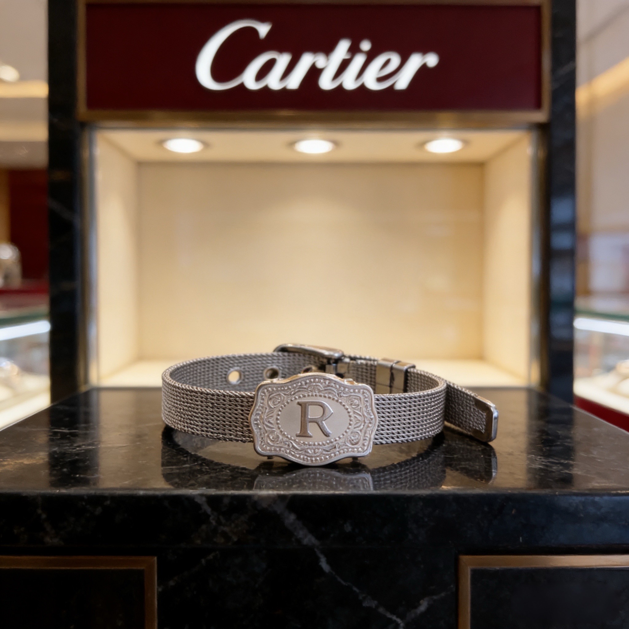 卡地亚！ 手链 高端定制版本 镶嵌钻工艺 V金材质 经典而时尚风格 用凌厉线条重构爱情美学！打破常规，镶