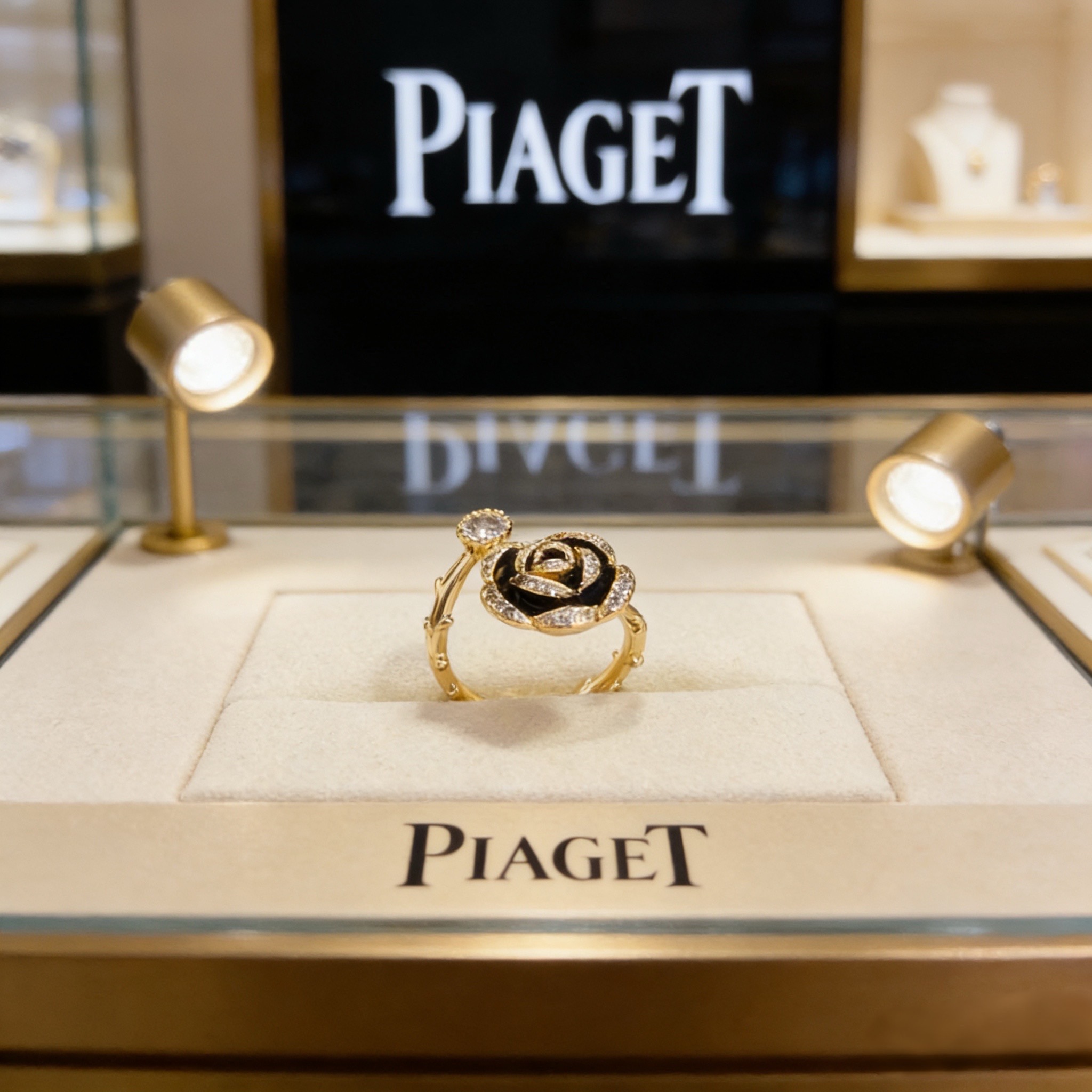 NO:754858,Piaget ring, high-end customized version, inlaid with diamonds, made of V gold, showing luxury in every detail. The metal texture and texture complement each other, shining under the light, reflecting the luxury and elegance., jewelry boutique, Piaget, ring19860909Piaget伯爵戒指,高端定制版本 镶嵌钻工艺 ,V金材质 ,细节处尽显奢华.金属质感与纹理相互映衬,光线之下,熠熠生辉,体现了奢华与典雅的气质.,饰品精品,piaget,ring,Jewelry