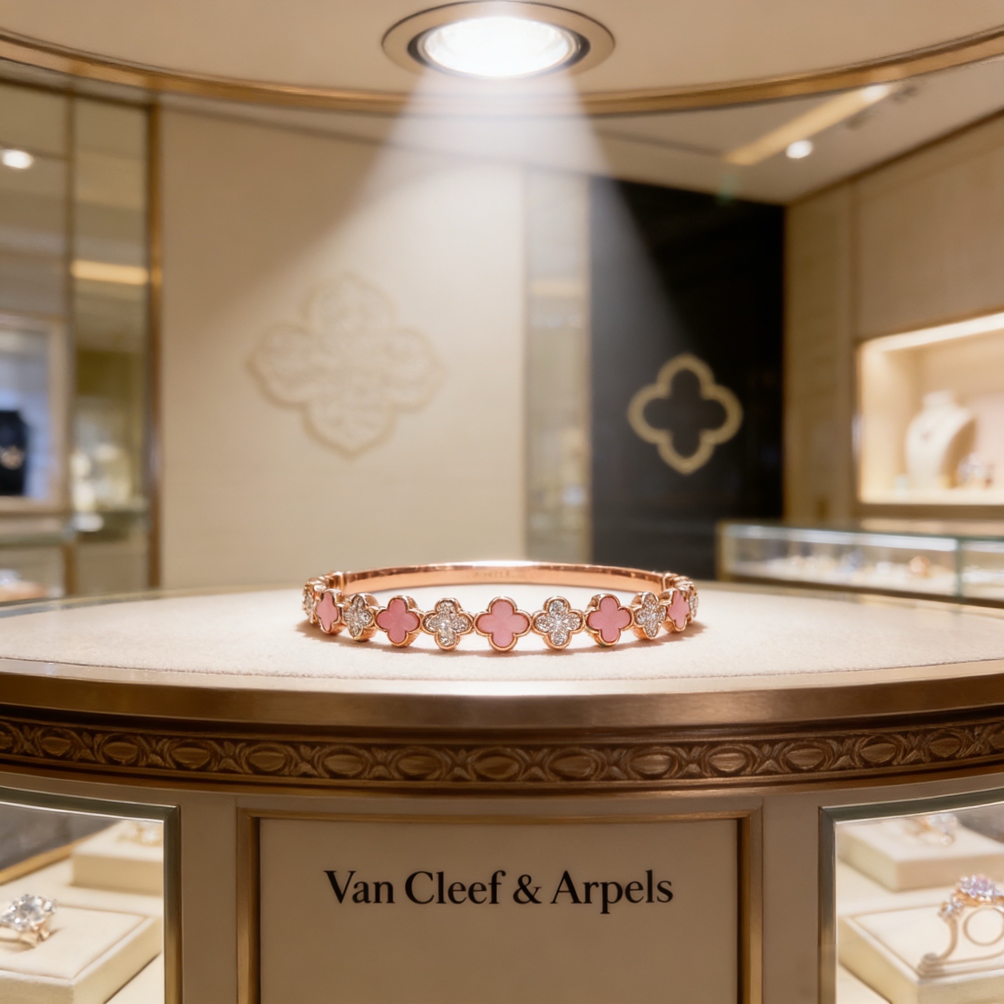 NO:754929,[Seiko Original] Popular VCA Four-leaf Clover Van Cleef & Arpels Bracelet V Gold Level Classic Work Same as the Official Website Fashion Trend Multi-layered Metal Engraving Design Makes the Petals More Three-dimensional Inlaid with Full Diamond Craftsmanship Shows Femininity [Gift] Four-leaf Clover Lucky Pattern Symbolizing Luck and Happiness Unique and Romantic Combining Simple and Harmonious Lines with Materials Polished and Polished to Show Nobility and Elegance [Celebration] [Celebration], Boutique Jewelry, Van  cleef,bracelet19860909〔精工原版〕爆款 VCA四叶草梵克雅宝手镯V金等级 经典之作 官网同款 时尚潮流 采用多层次金属雕刻设计 使花瓣更立体 镶嵌满钻工艺 尽显女性柔美气质[礼物] 四叶草幸运图案 象征幸运和幸福 独特又浪漫将简单和谐的线条与材质相融合 经过抛光和打磨 彰显高贵优雅[庆祝][庆祝],饰品精品,van cleef,bracelet,Jewelry