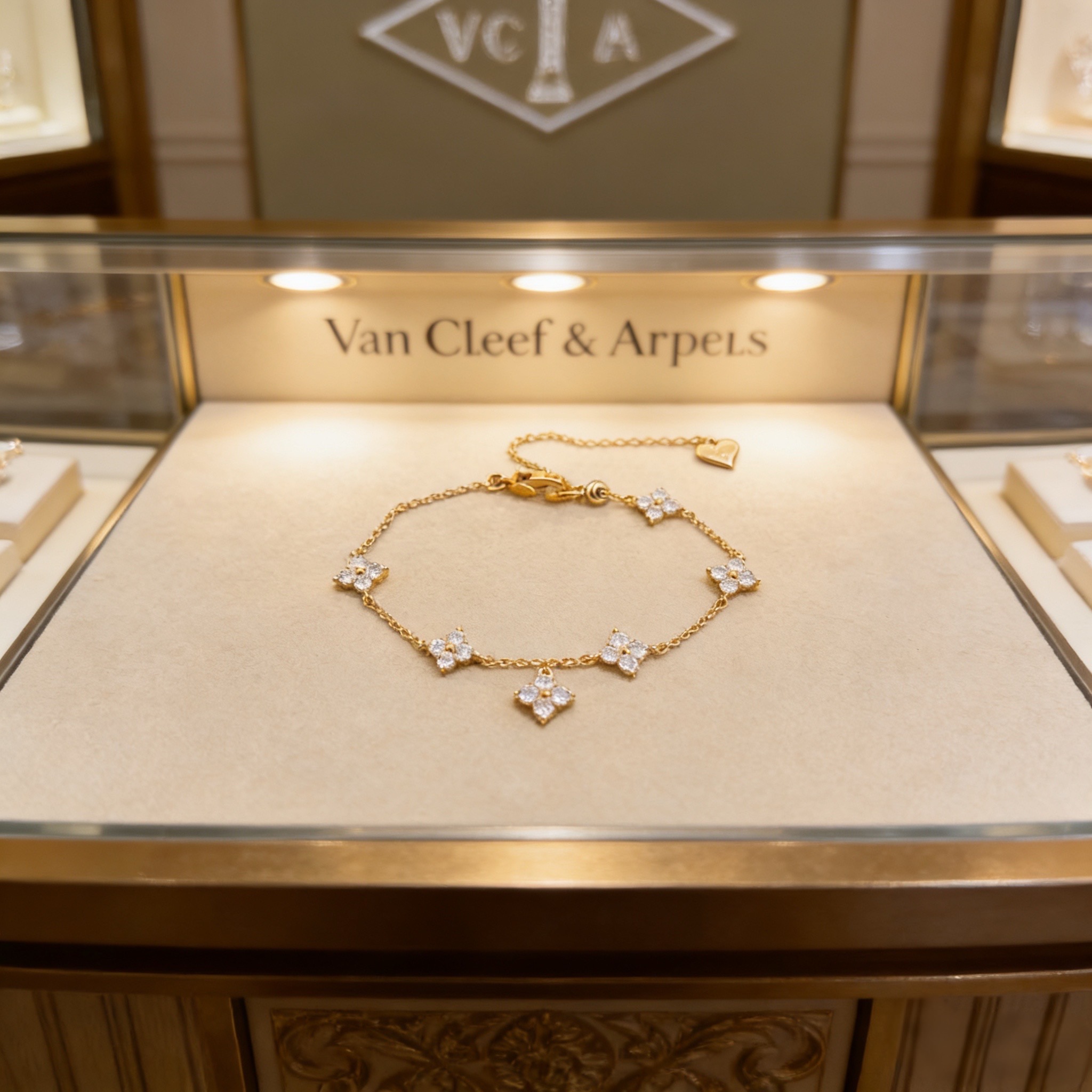 NO:754937,[Seiko Original] Popular VCA Four-leaf Clover Van Cleef & Arpels Bracelet V Gold Level Classic Work Same as Official Website Fashion Trend Multi-layered metal carving design makes the petals more three-dimensional. Inlaid with full diamond craftsmanship, it shows the feminine temperament [Gift] Four-leaf clover lucky pattern symbolizes luck and happiness. Unique and romantic, blending simple and harmonious lines with materials. Polished and polished, showing nobility and elegance [Celebration] [Celebration], boutique jewelry, van  cleef,bracelet19860909〔精工原版〕爆款 VCA四叶草梵克雅宝手链 V金等级 经典之作 官网同款 时尚潮流 采用多层次金属雕刻设计 使花瓣更立体 镶嵌满钻工艺 尽显女性柔美气质[礼物] 四叶草幸运图案 象征幸运和幸福 独特又浪漫将简单和谐的线条与材质相融合 经过抛光和打磨 彰显高贵优雅[庆祝][庆祝],饰品精品,van cleef,bracelet,Jewelry