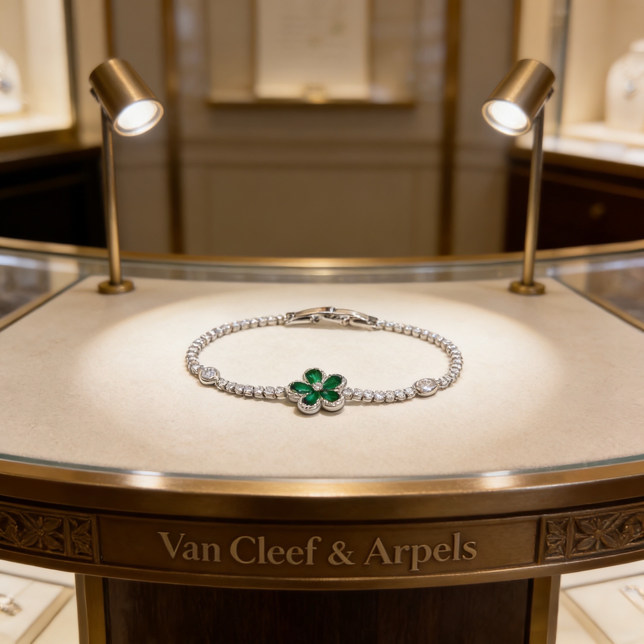 NO:763096,[Seiko original] VCA four-leaf clover Van Cleef & Arpels bracelet V gold level classic, same style as the official website, fashion trend, using multi-layered metal carving design to make the petals more three-dimensional, inlaid with full diamond technology, showing the feminine temperament [gift] four-leaf clover lucky pattern, symbolizing luck and happiness, unique and romantic, integrating simple and harmonious lines with materials, polished and polished, showing nobility and elegance [celebration] [celebration], jewelry boutique, van cleef, bracelet19860909〔精工原版〕VCA四叶草梵克雅宝手链 V金等级 经典之作 官网同款 时尚潮流 采用多层次金属雕刻设计 使花瓣更立体 镶嵌满钻工艺 尽显女性柔美气质[礼物] 四叶草幸运图案 象征幸运和幸福 独特又浪漫将简单和谐的线条与材质相融合 经过抛光和打磨 彰显高贵优雅[庆祝][庆祝],饰品精品,van cleef,bracelet,Jewelry