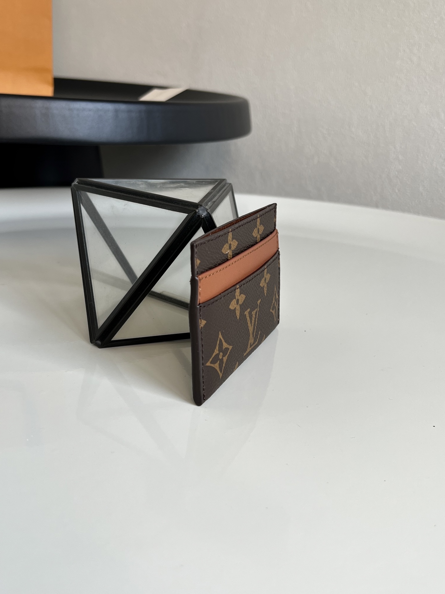 💕 M62170 老花 此款采用全新Monogram Eclipse涂层帆布材质的卡片夹风格靓丽而时髦,