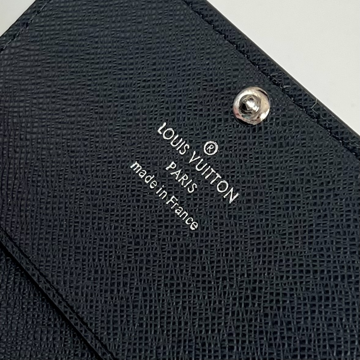 芯片版💕 M63801十字纹!ENVELOPPE CARTE DE VISITE 名片夹、采用Damie