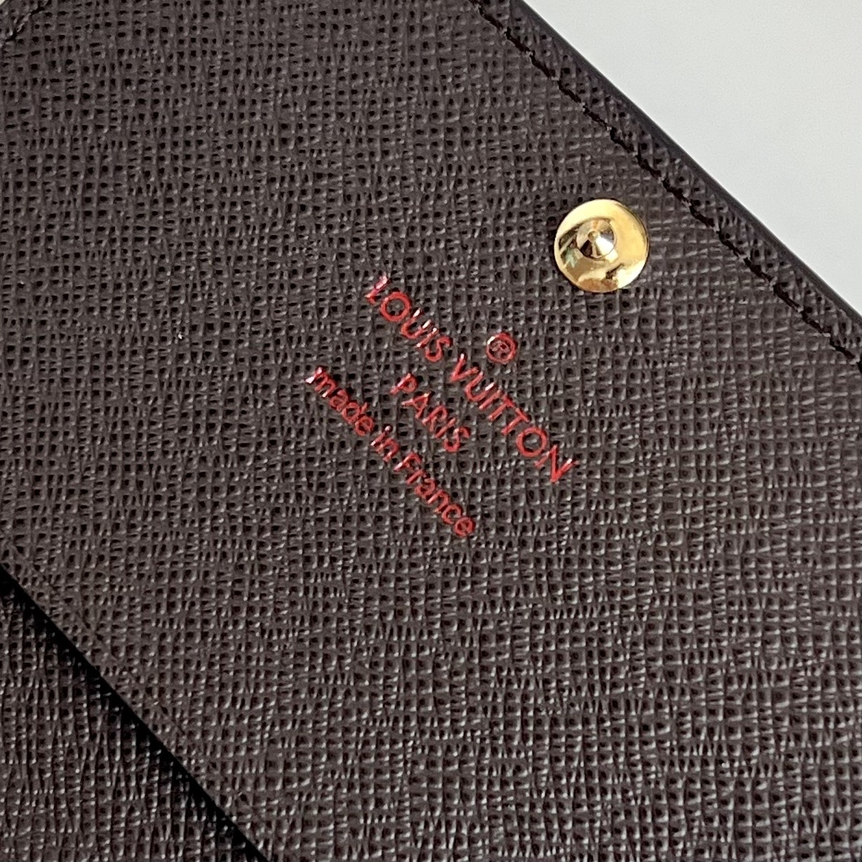 💕 N63338啡格!ENVELOPPE CARTE DE VISITE 名片夹、采用Damier Gr