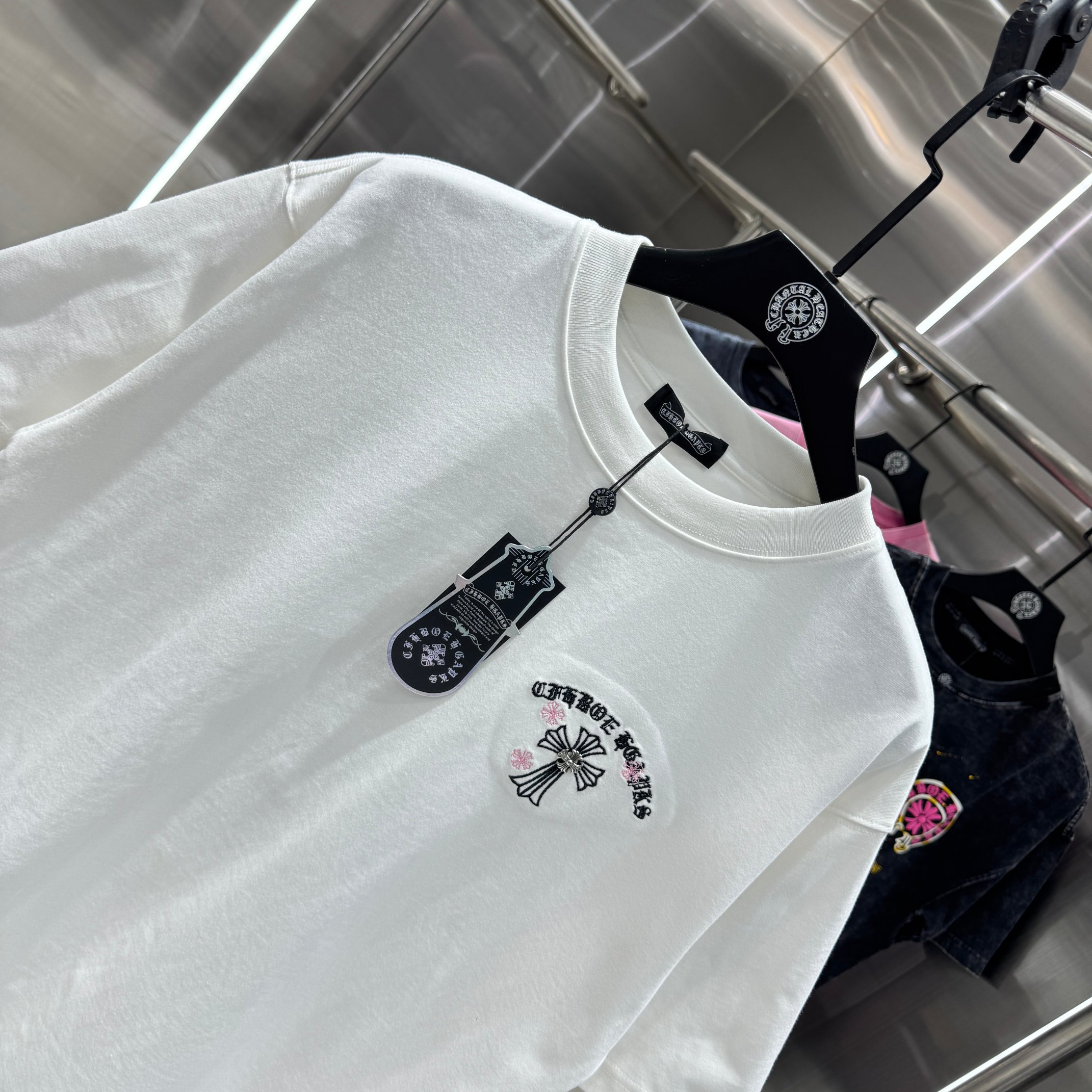 Chrome Hearts 克罗心 CH 春夏新款 2026 万针刺绣工艺短袖T恤 重工面料300克重